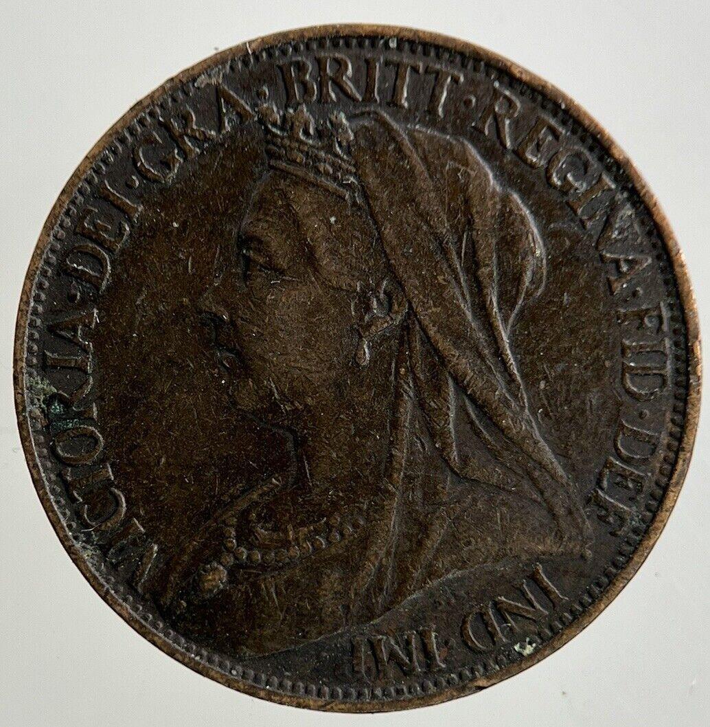 1896 Victoria Farthing Coin | Very High Grade
