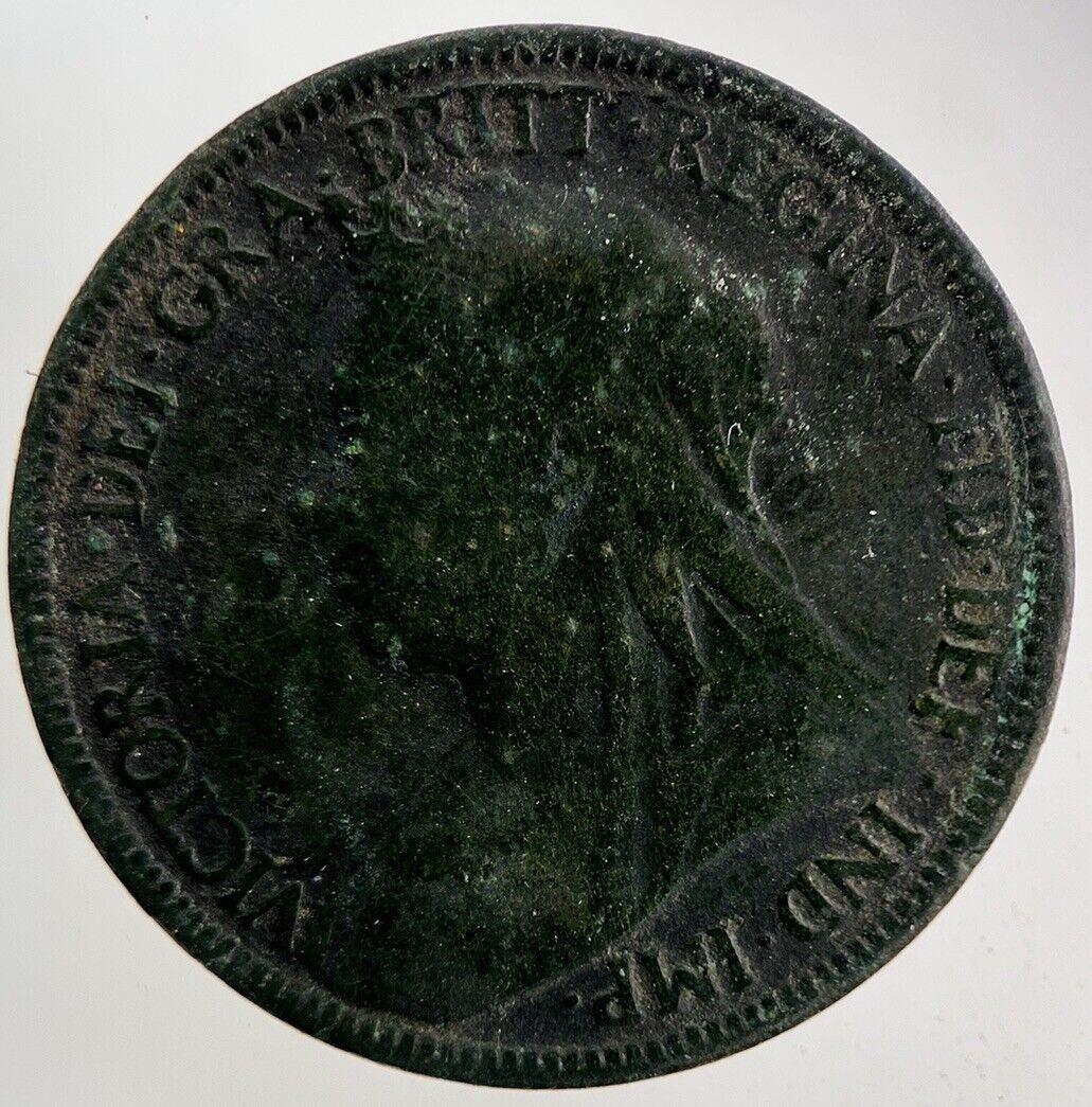 1896 Victoria Half-Penny Coin | Collectable Grade