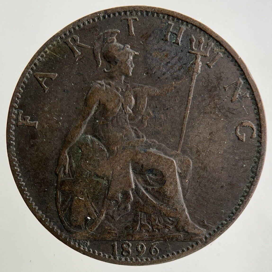 1896 Victoria Farthing Coin | Fine Collectable Grade