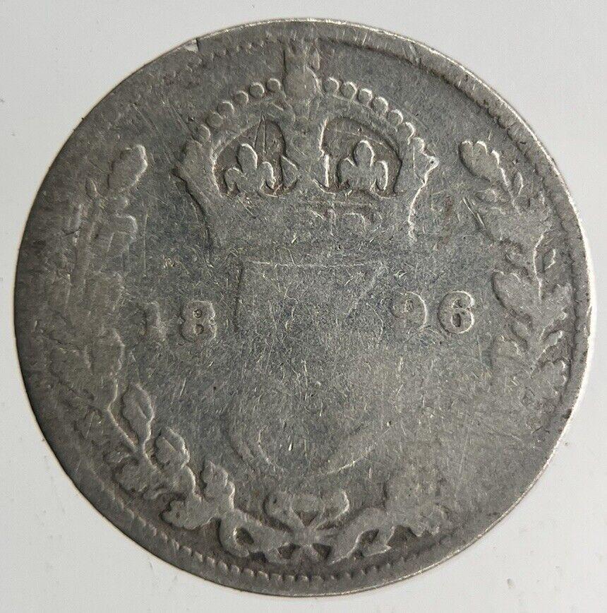 1896 Victoria Threepence Silver Coin | Collectable Grade