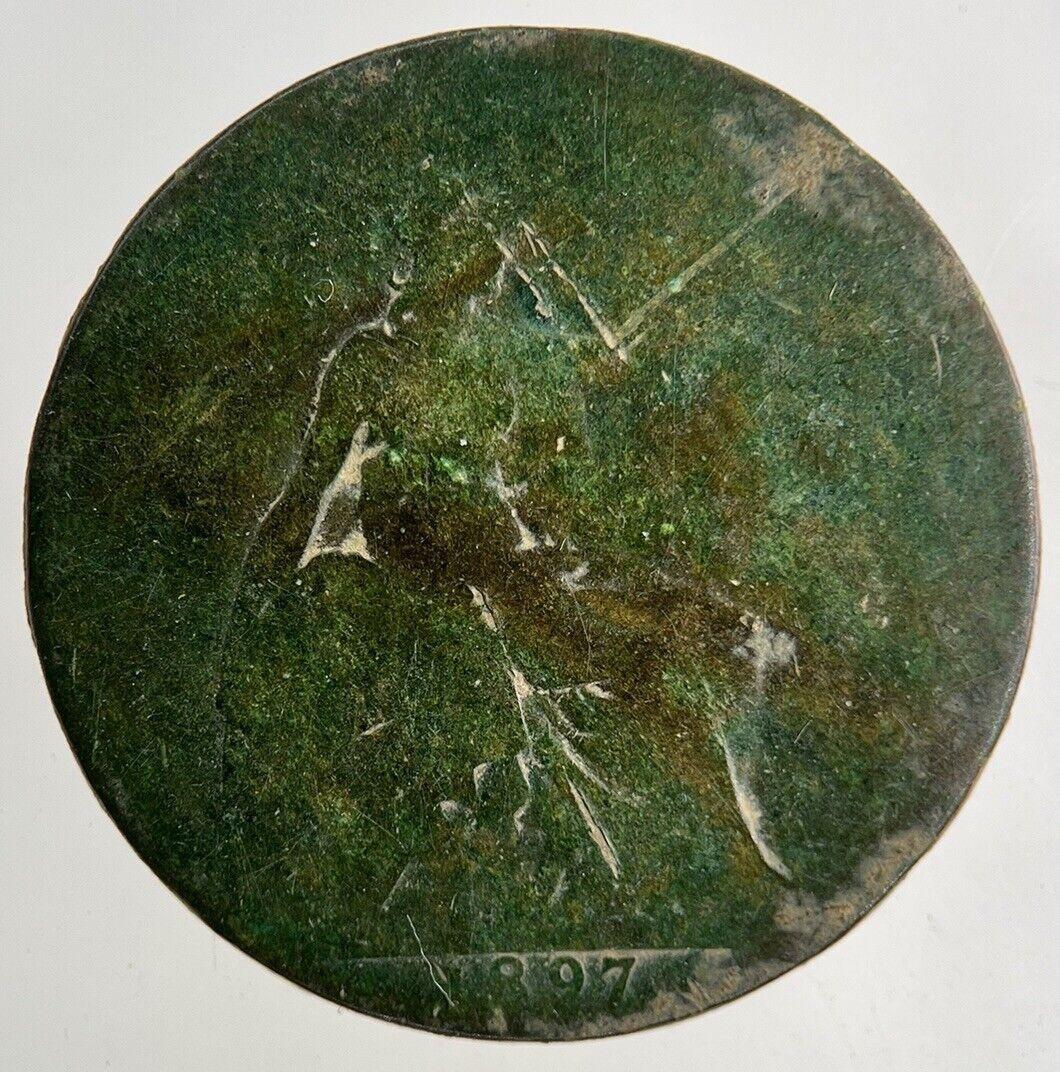 1897 Victoria Half-Penny Coin | Collectable Grade