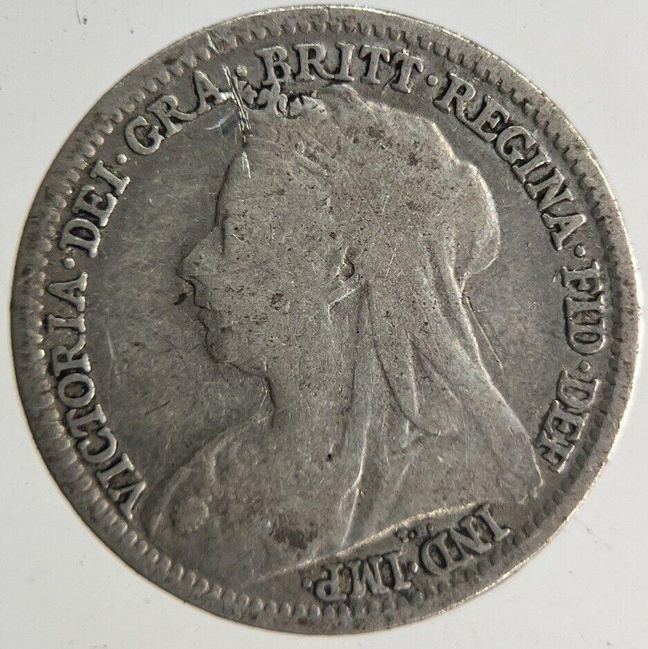 1897 Victoria Threepence Silver Coin | Collectable Grade