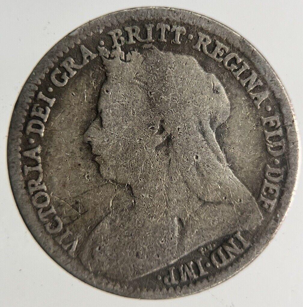 1897 Victoria Threepence Silver Coin | Collectable Grade