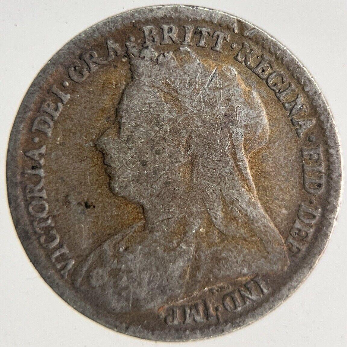 1897 Victoria Threepence Silver Coin | Collectable Grade