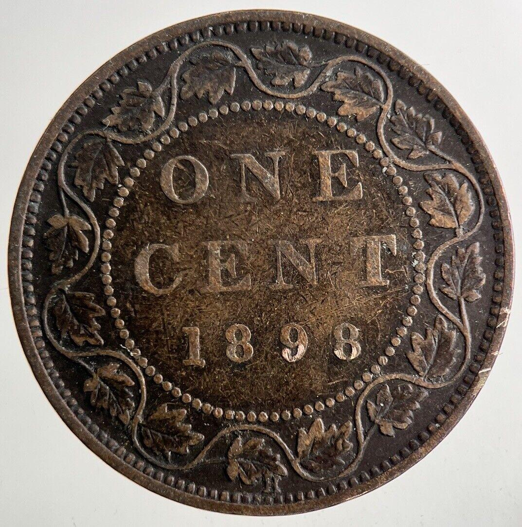 1898 Canada One Cent Coin | Fine Collectable Grade