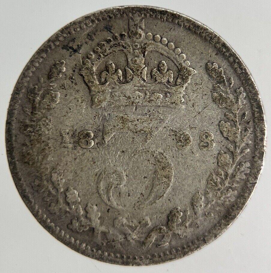 1898 Victoria Threepence Silver Coin | Collectable Grade