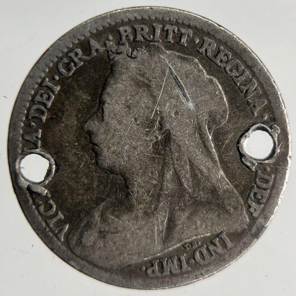1898 Victoria Threepence Silver Coin | Collectable Grade
