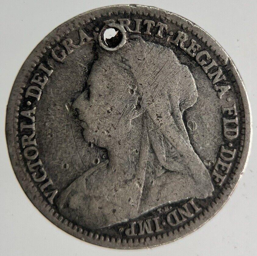 1898 Victoria Threepence Silver Coin | Collectable Grade