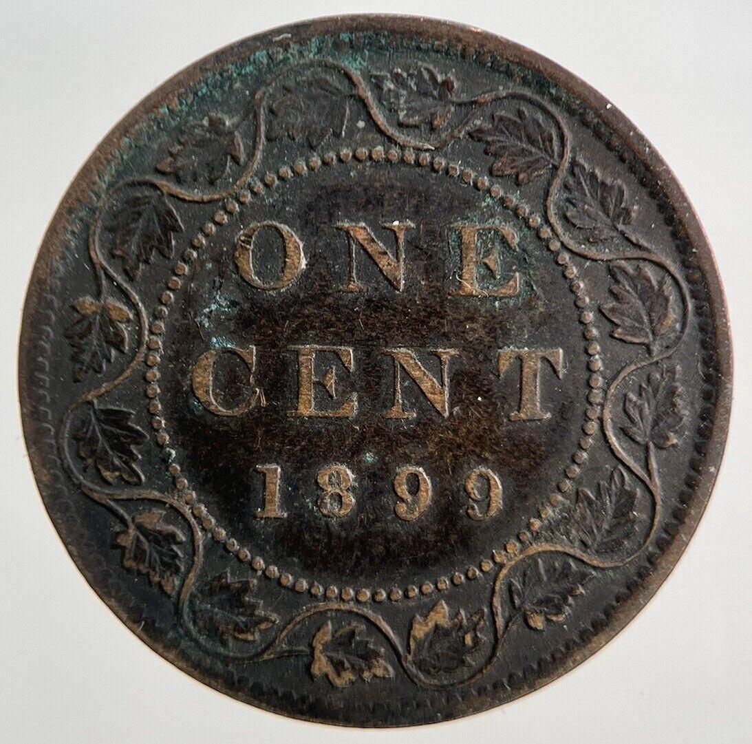1899 Canada One 1 Cent Coin | Fine Collectable Grade