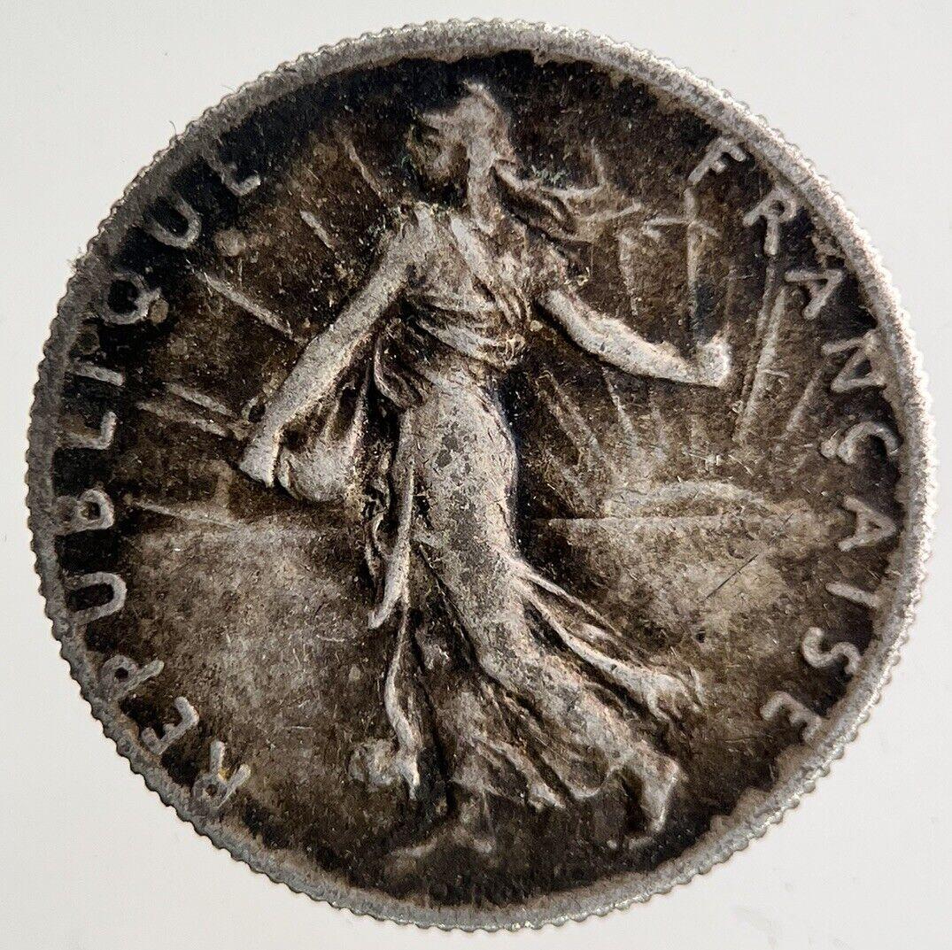 1899 France 50 Centimes Silver Coin | Fine Collectable Grade