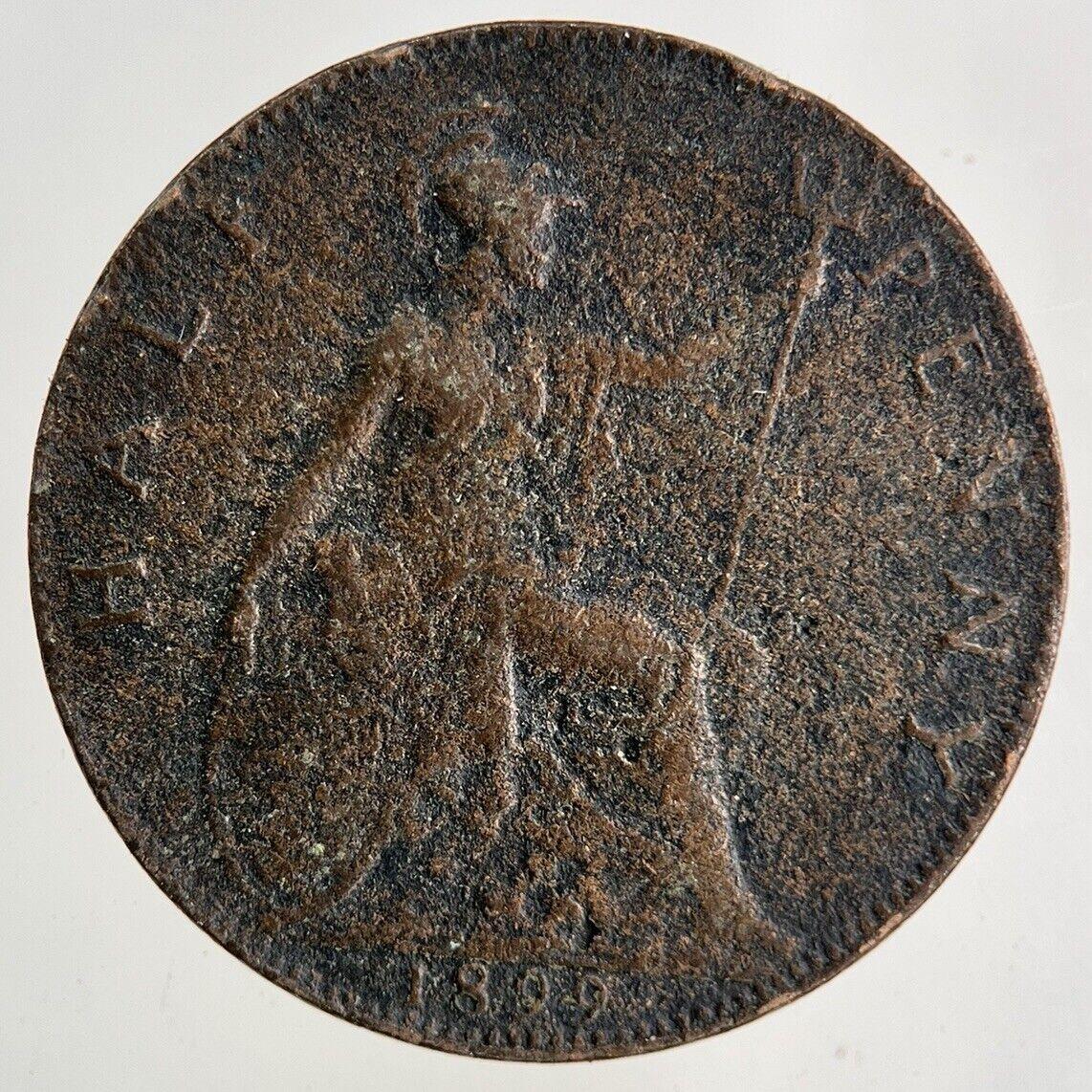 1899 Victoria Half-Penny Coin | Collectable Grade