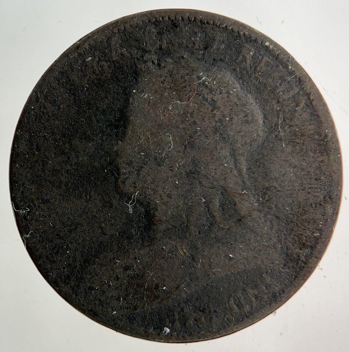 1899 Victoria Half-Penny Coin | Fair Grade