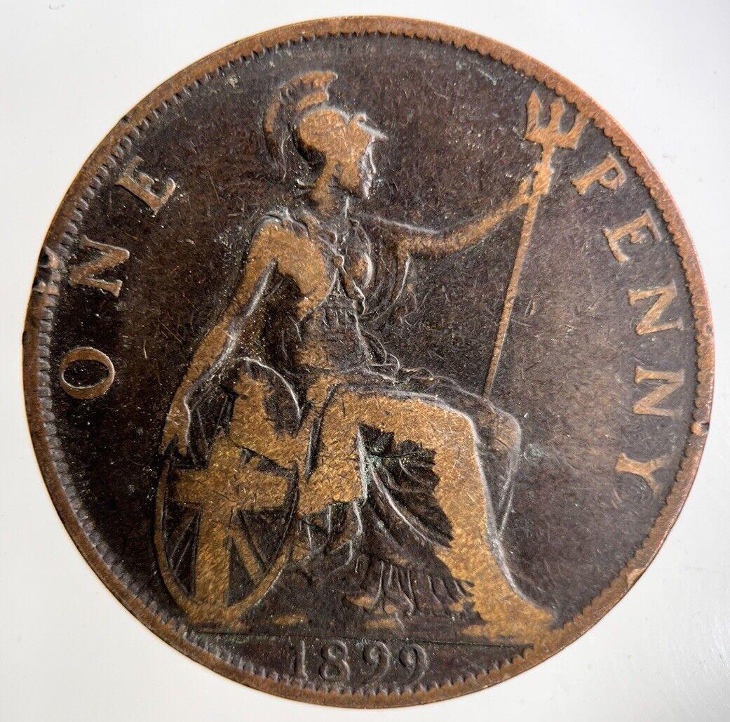 1899 Victoria One Penny Coin | Collectable Grade