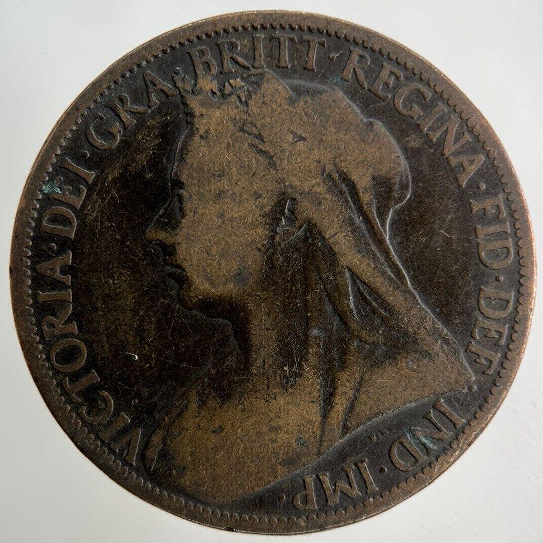1899 Victoria One Penny Coin | Collectable Grade