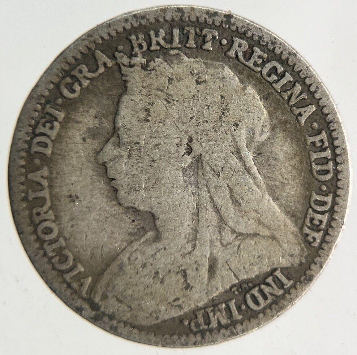 1899 Victoria Threepence Silver Coin | Collectable Grade