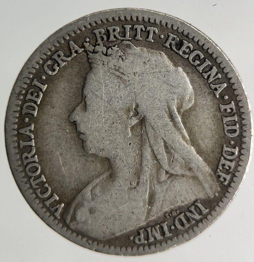 1899 Victoria Threepence Silver Coin | Collectable Grade