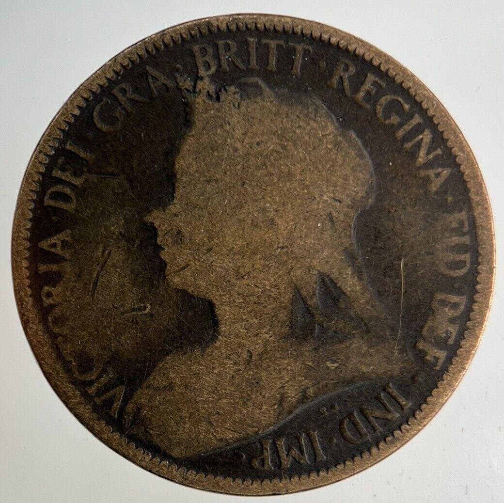 1900 Victoria Half-Penny Coin | Collectable Grade