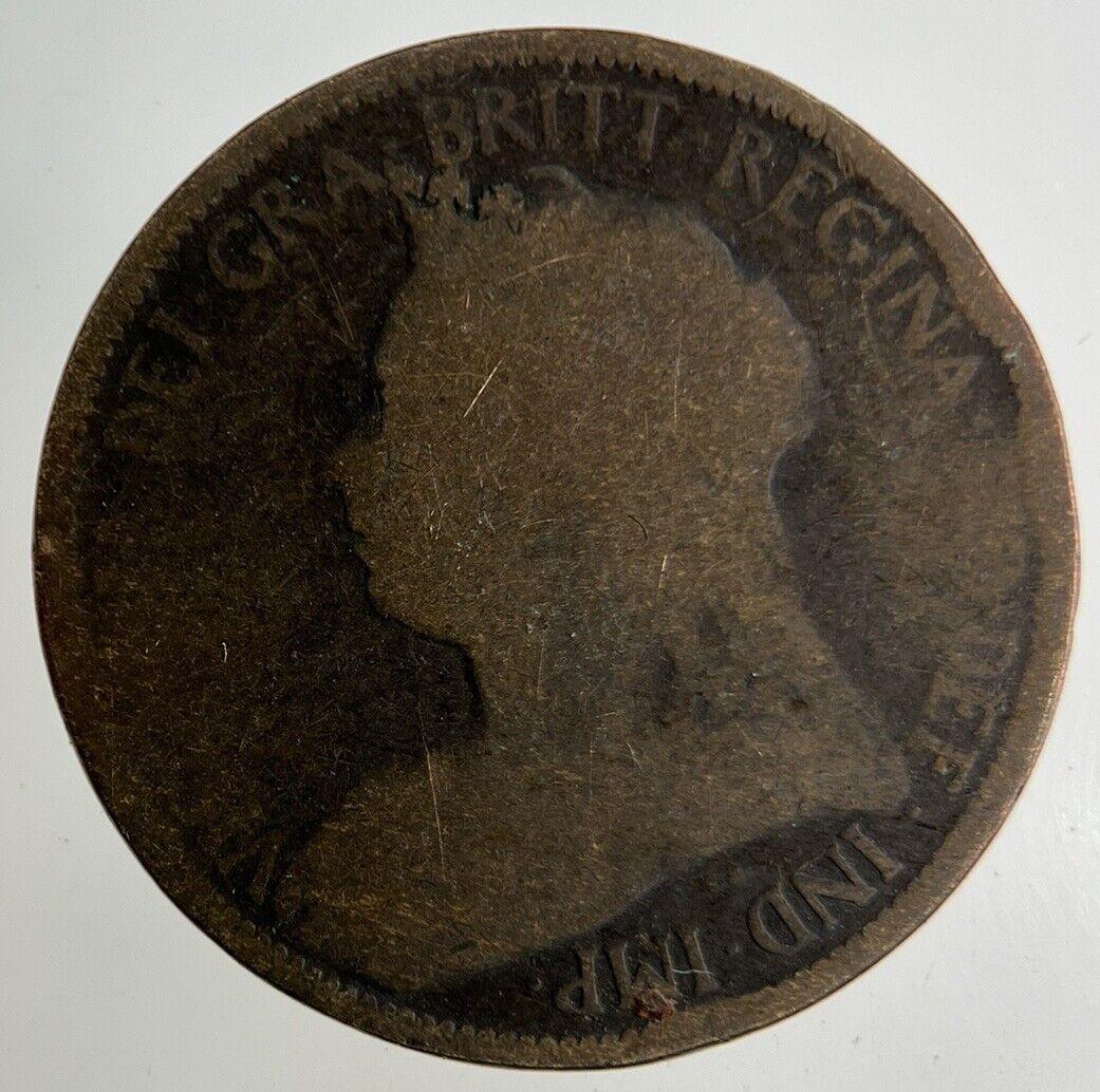 1900 Victoria Half-Penny Coin | Collectable Grade