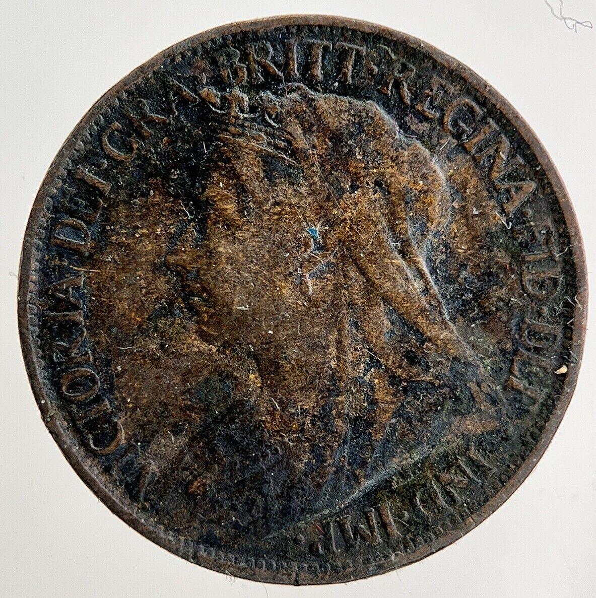 1900 Victoria Farthing Coin | Collectable Grade