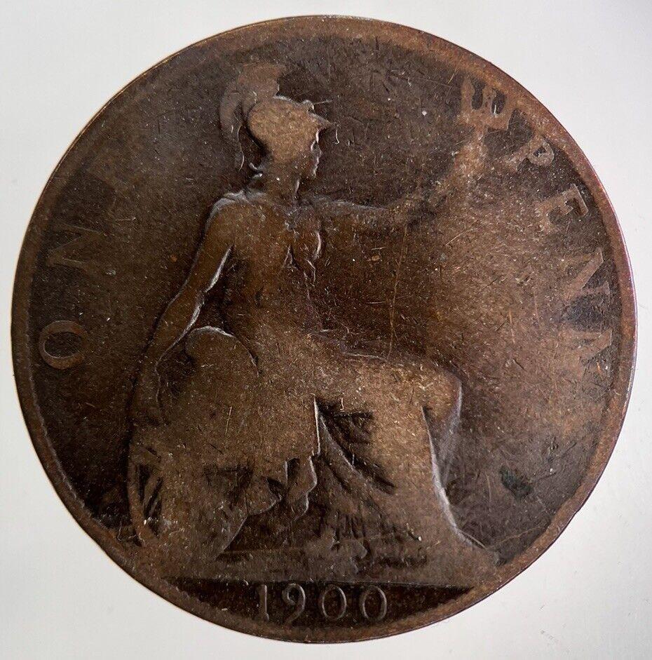 1900 Victoria One Penny Coin | Collectable Grade