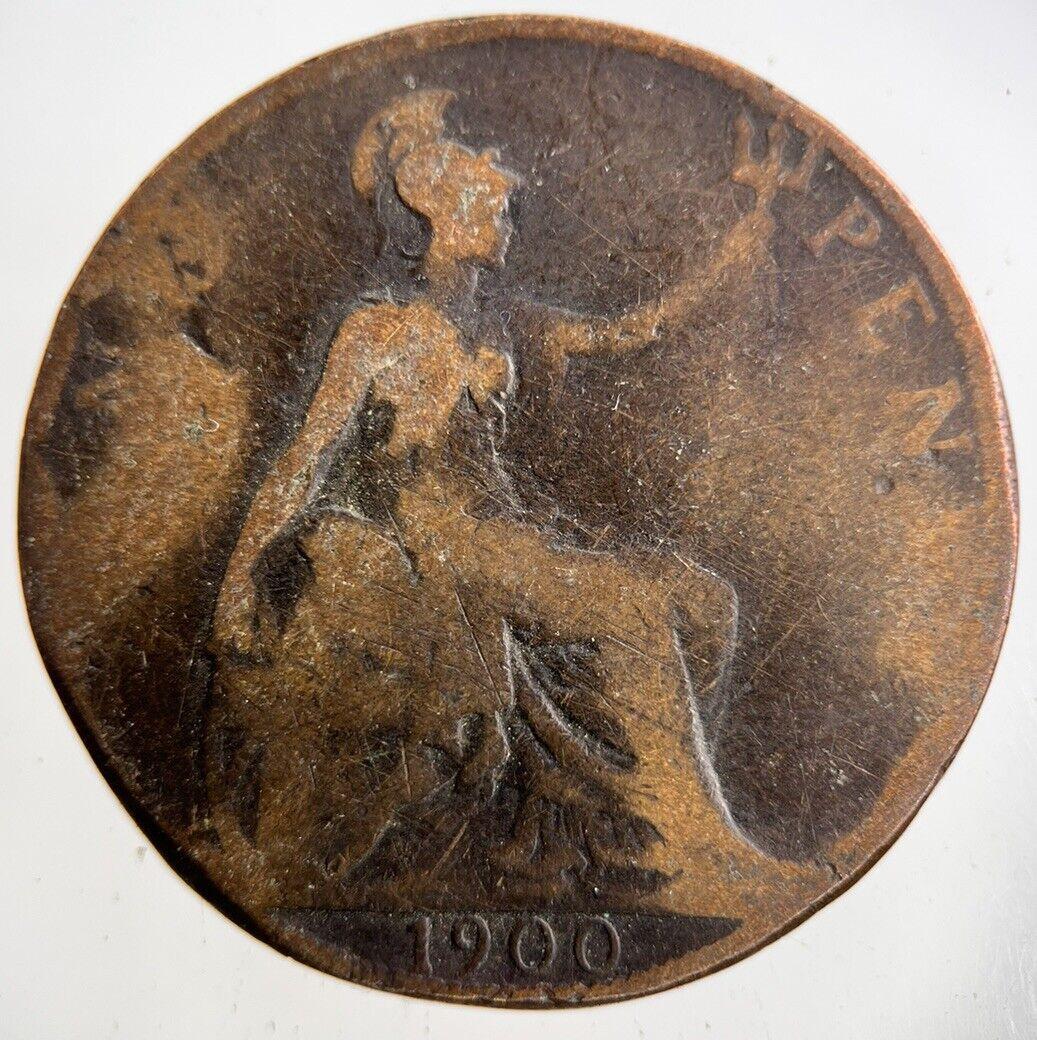 1900 Victoria One Penny Coin | Collectable Grade