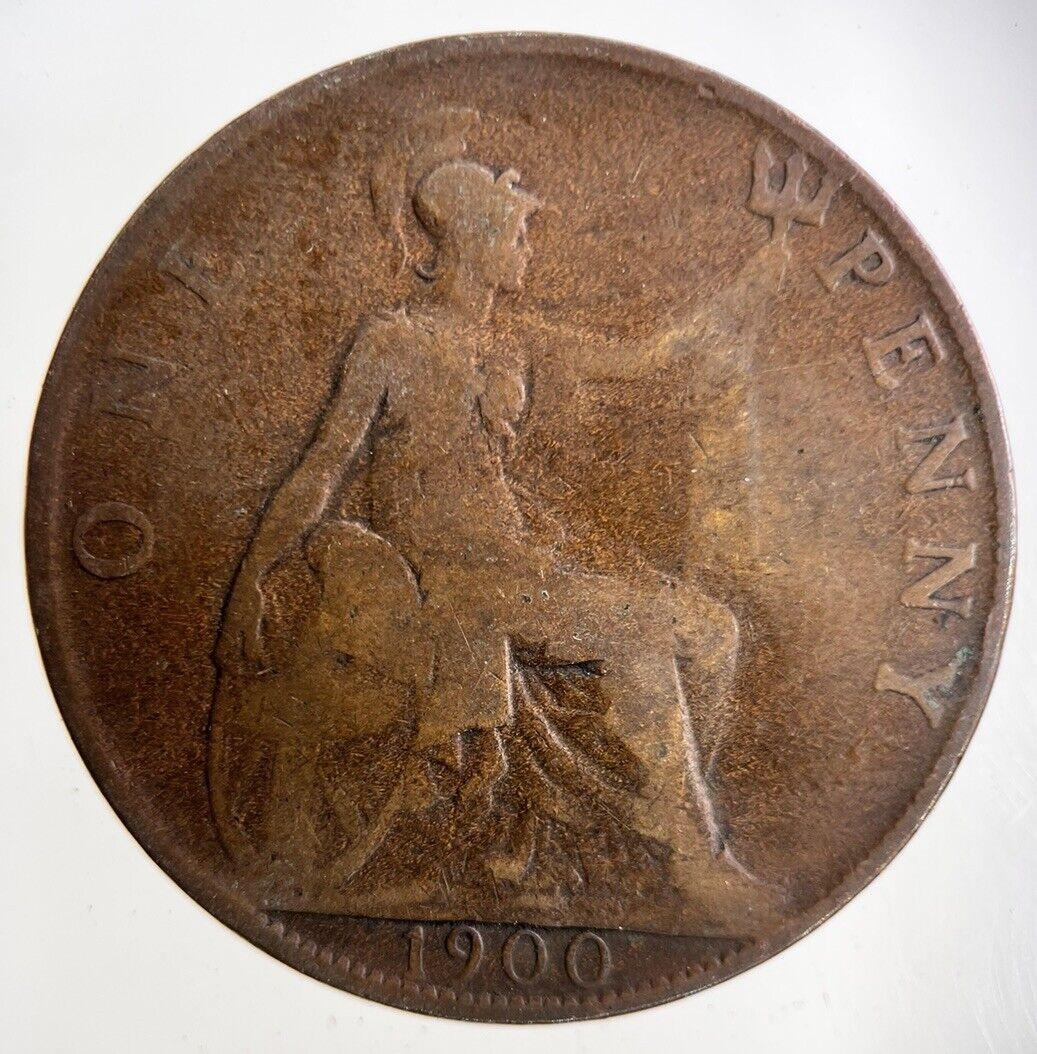 1900 Victoria One Penny Coin | Collectable Grade