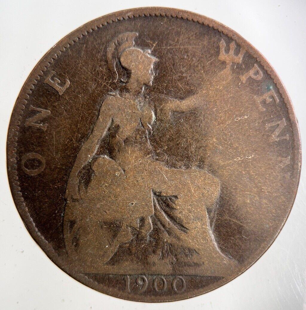 1900 Victoria One Penny Coin | Collectable Grade