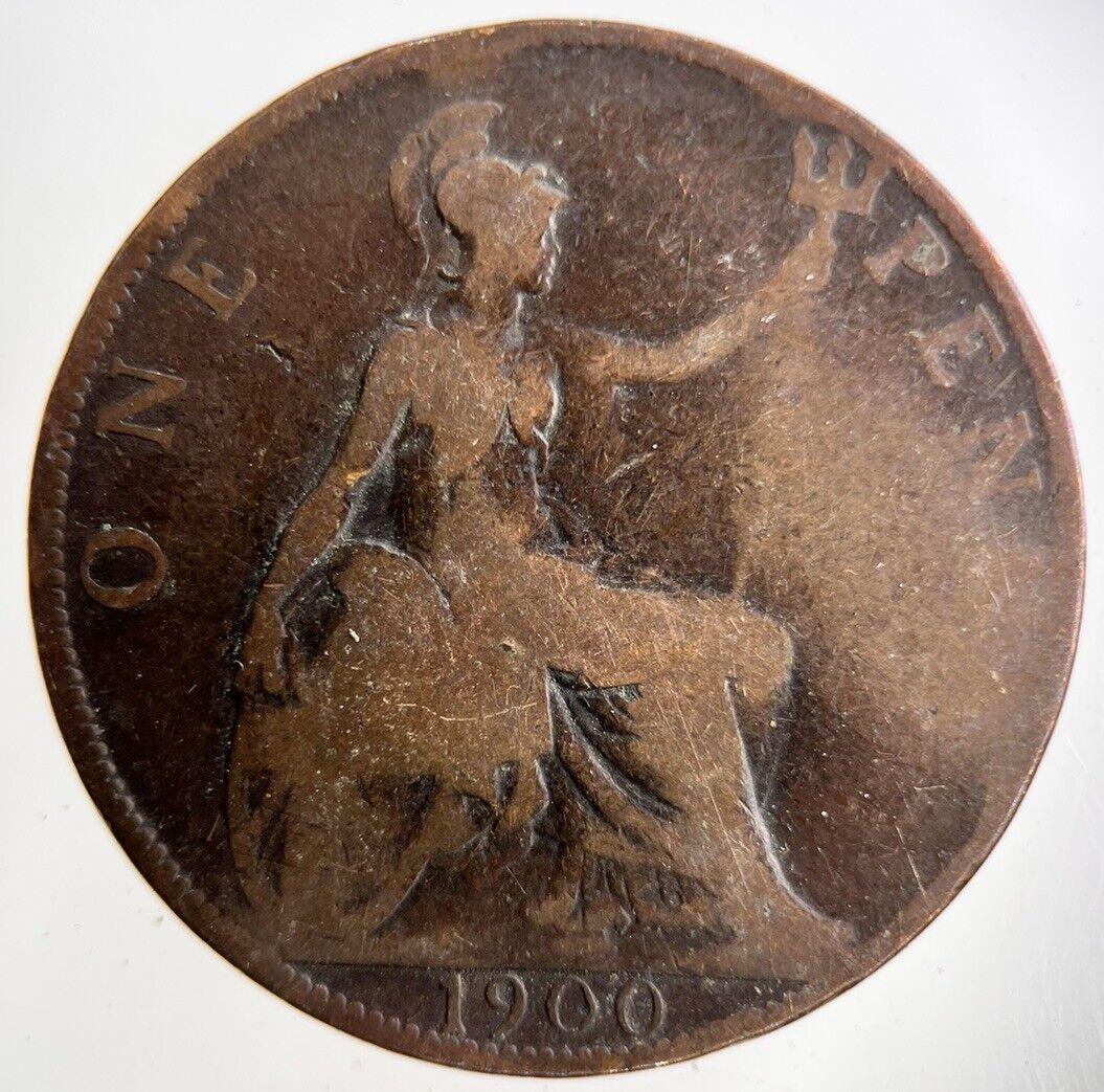 1900 Victoria One Penny Coin | Collectable Grade