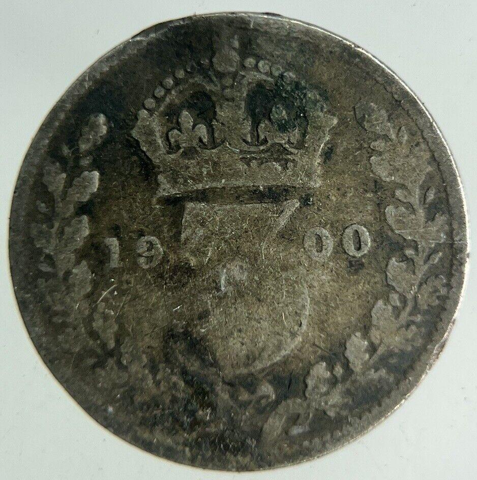 1900 Victoria Threepence Silver Coin | Collectable Grade