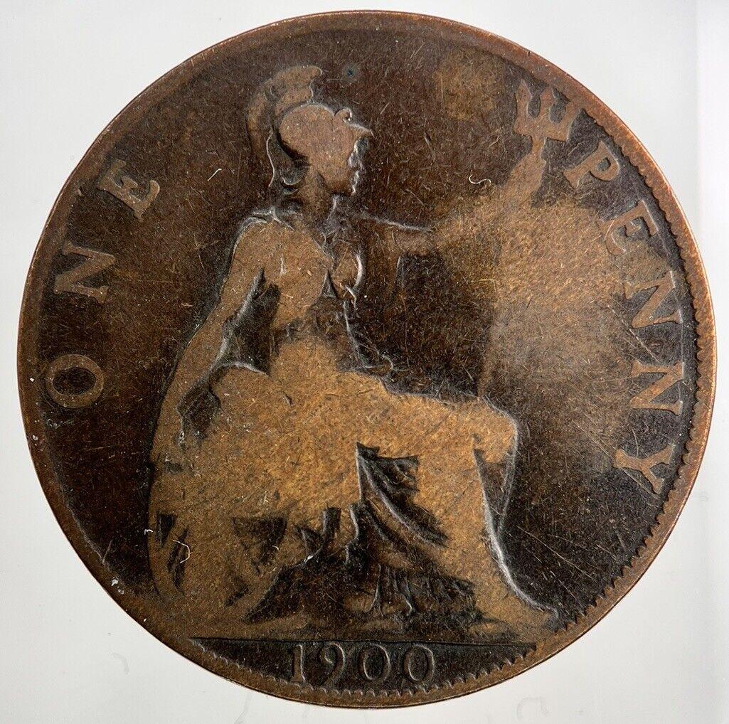 1900 Victoria One Penny Coin | Collectable Grade