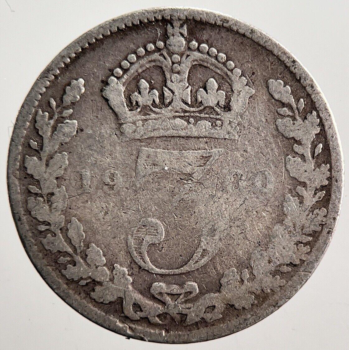 1900 Victoria Threepence Silver Coin | Collectable Grade | a3581