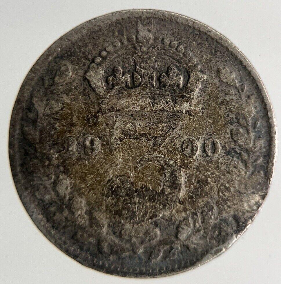 1900 Victoria Threepence Silver Coin | Collectable Grade
