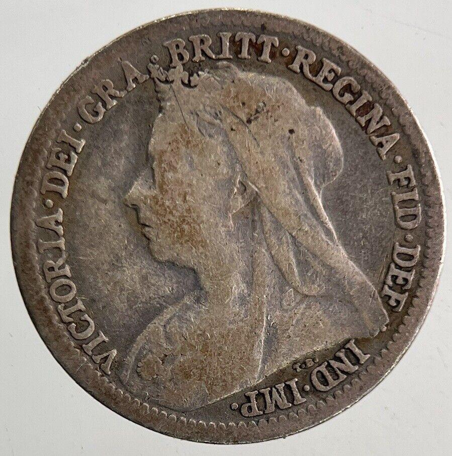 1900 Victoria Threepence Silver Coin | Collectable Grade
