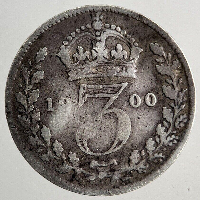 1900 Victoria Threepence Silver Coin | Collectable Grade
