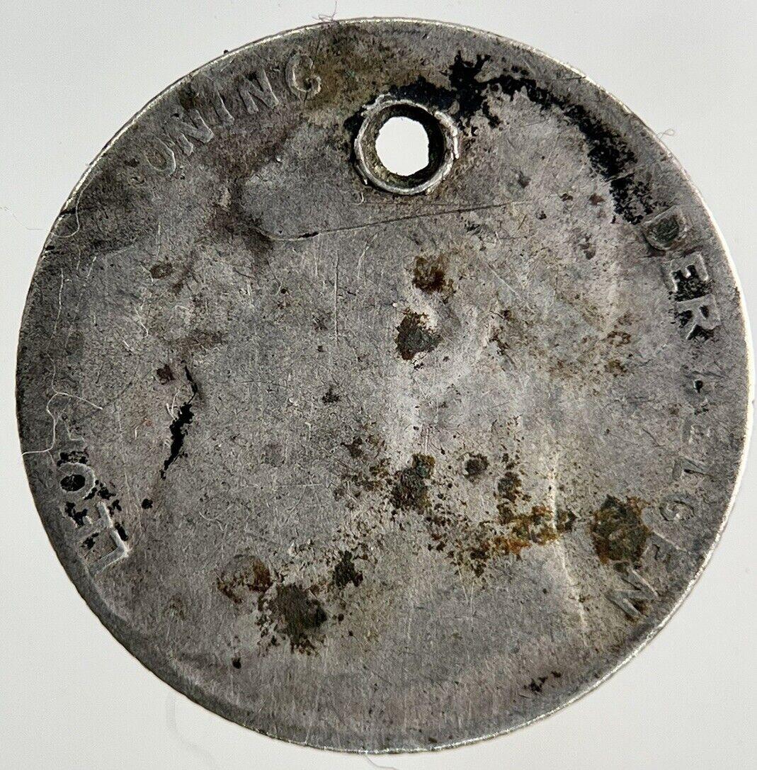 1901 Belgium 50 Centimes Silver Coin | Collectable Grade