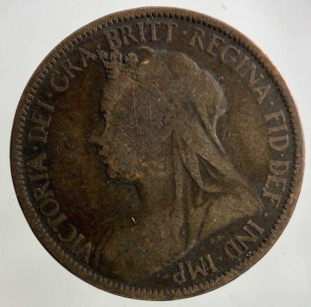 1901 Victoria Half-Penny Coin | Collectable Grade