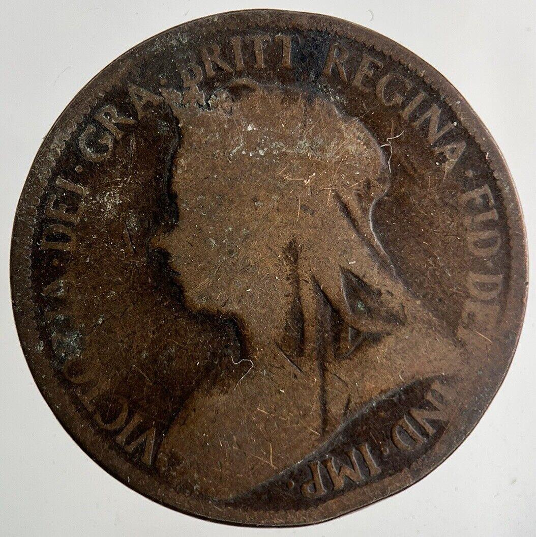 1901 Victoria Half-Penny Coin | Collectable Grade