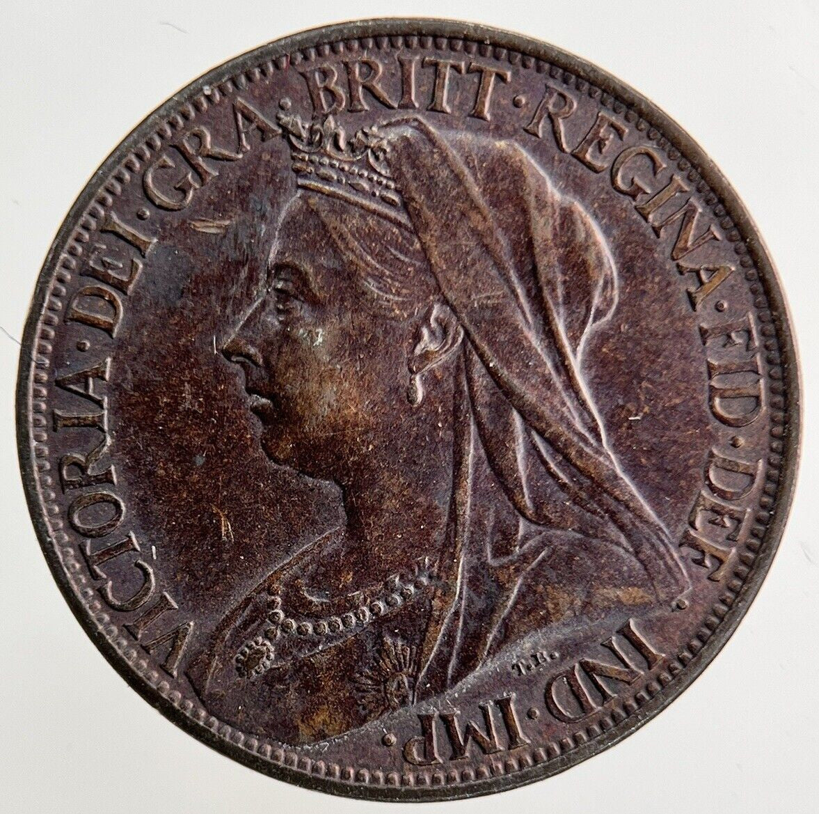 1901 Victoria Farthing Coin | Very High Grade