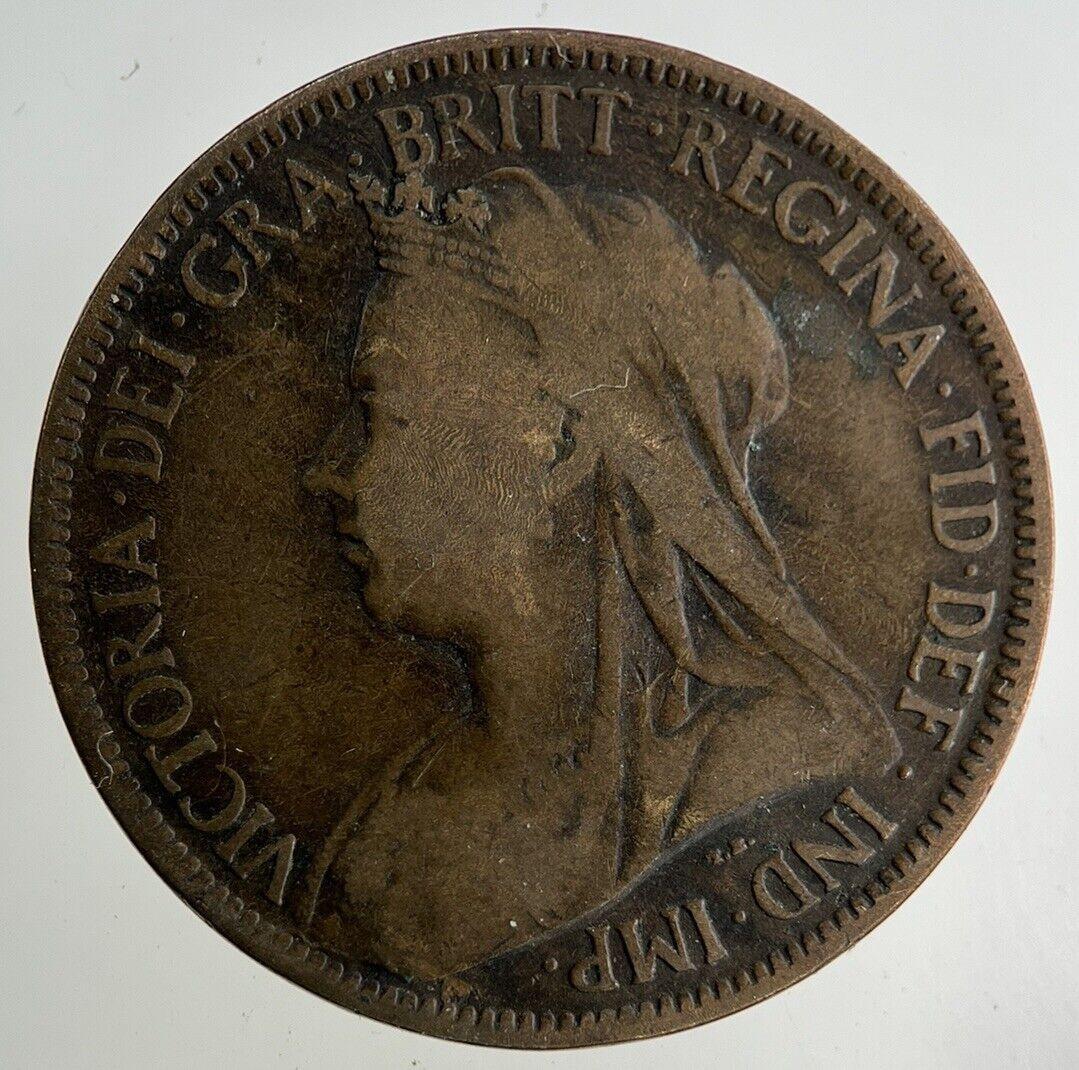 1901 Victoria Half-Penny Coin | Collectable Grade