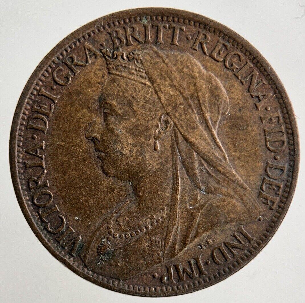 1901 Victoria Farthing Coin | Very High Grade
