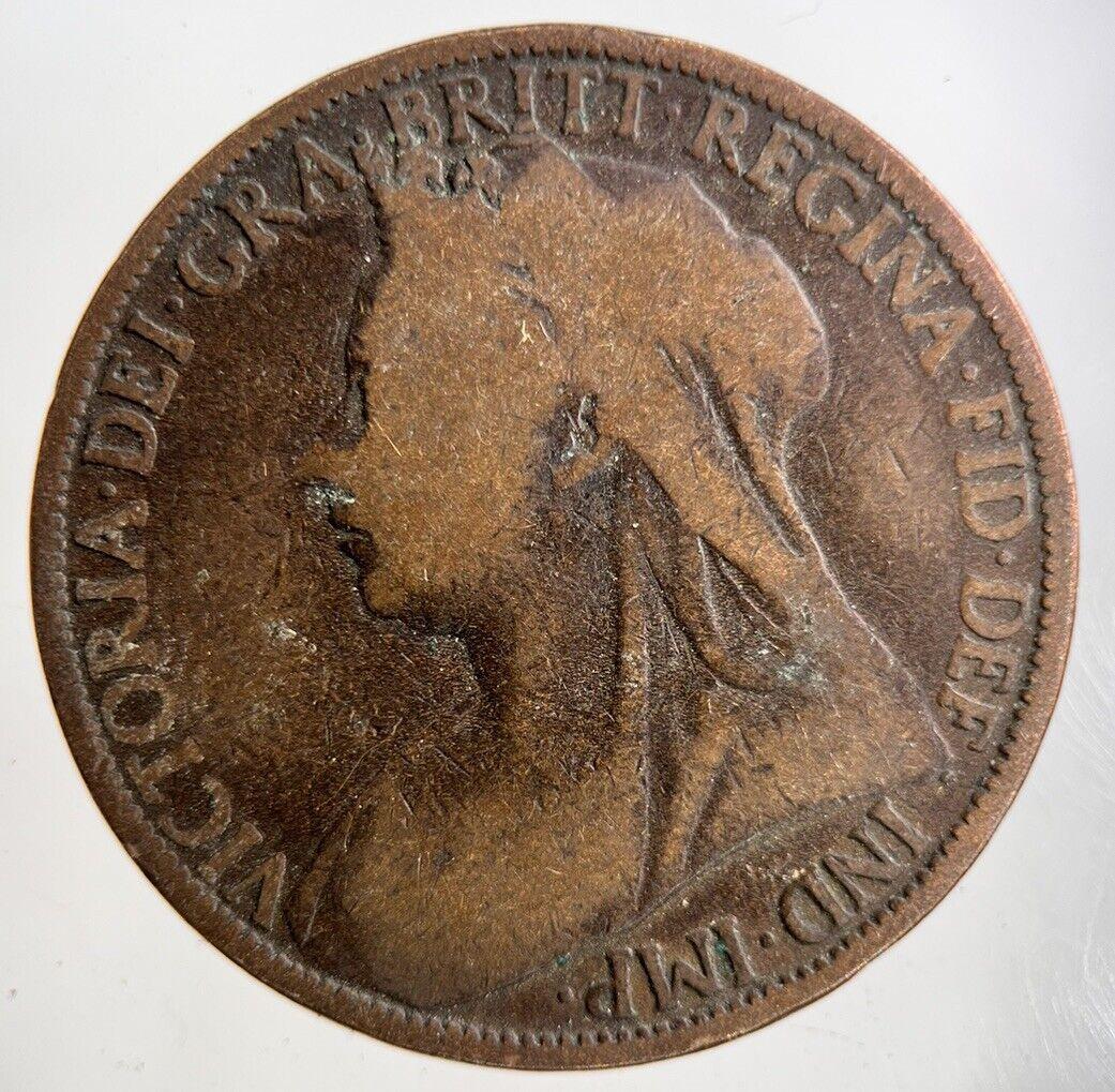 1901 Victoria One Penny Coin | Collectable Grade