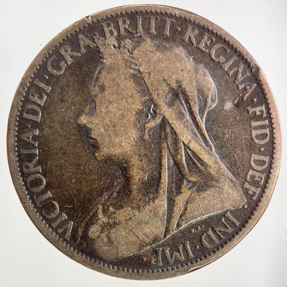 1901 Victoria One Penny Coin | Collectable Grade