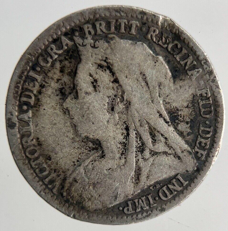 1901 Victoria Threepence Silver Coin | Collectable Grade