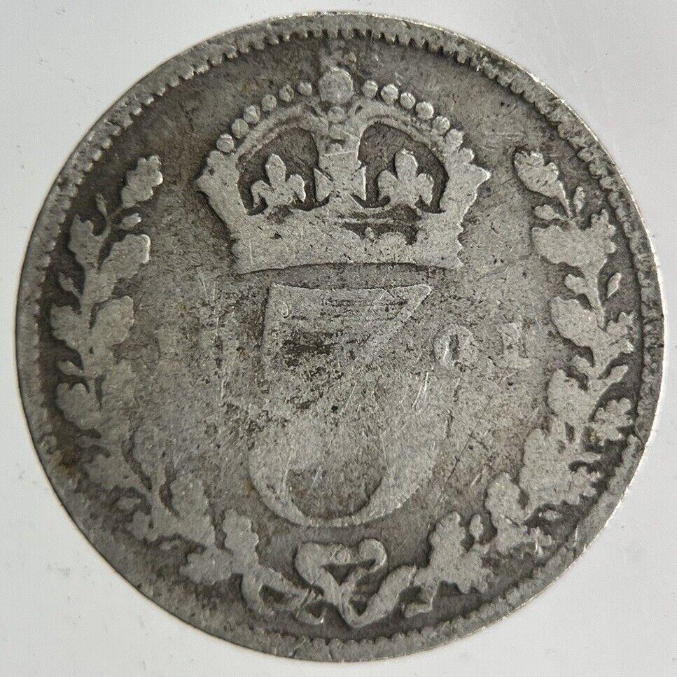 1901 Victoria Threepence Silver Coin | Collectable Grade