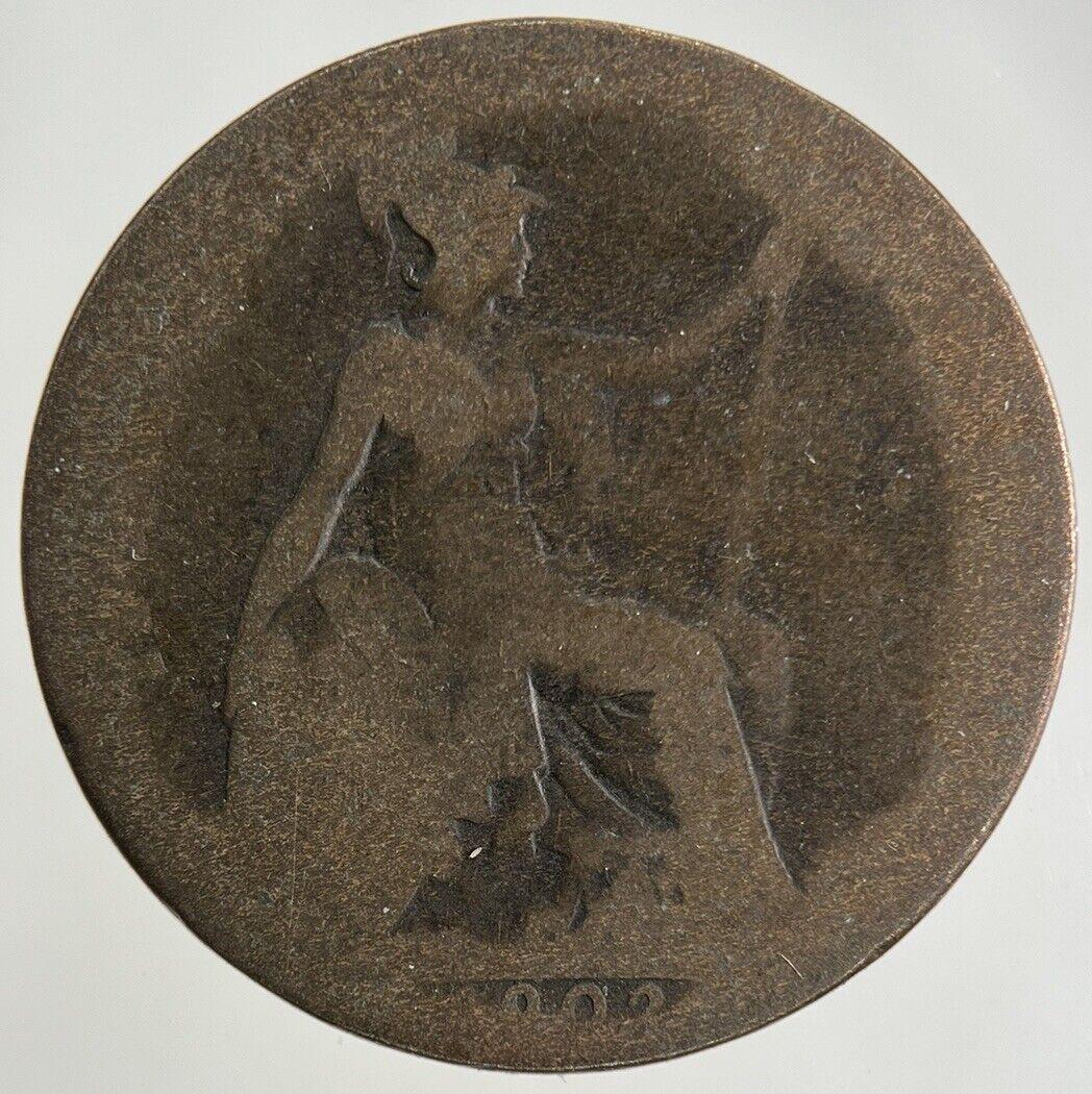 1902 Edward VII Half-Penny Coin | Fair Grade