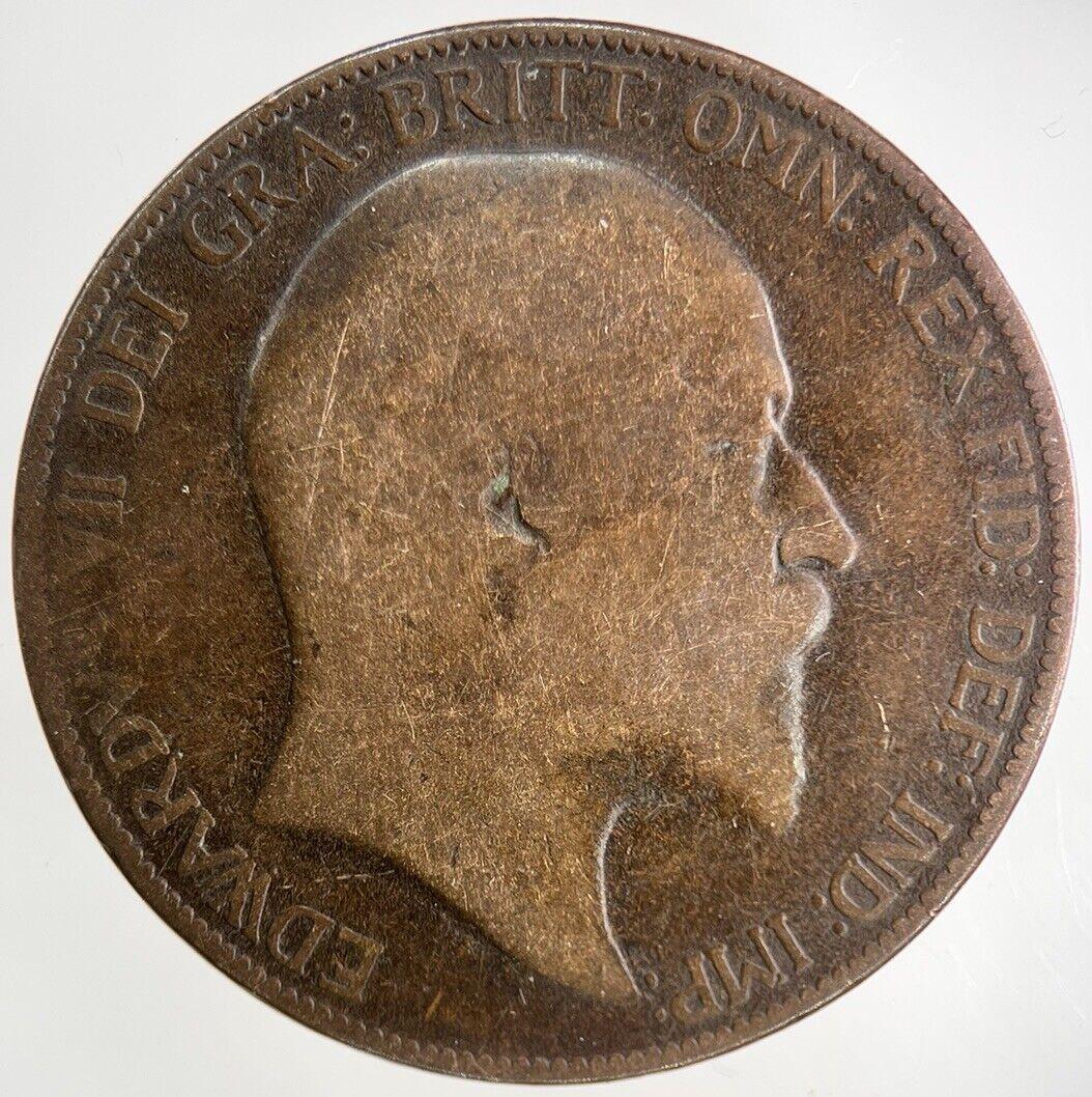 1902 Edward VII One Penny Coin | Collectable Grade