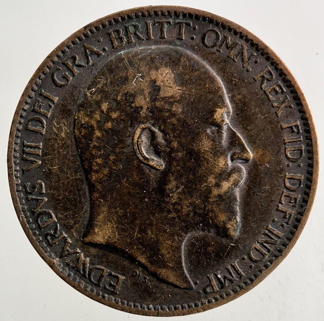 1903 Edward VII Farthing Coin | Fine Collectable Grade