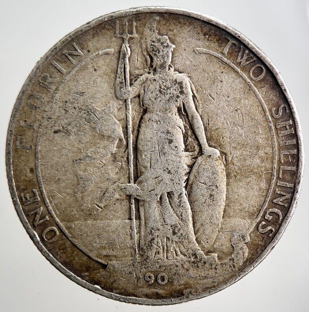 1904 Edward VII Florin Silver Coin | Collectable Grade | a3159