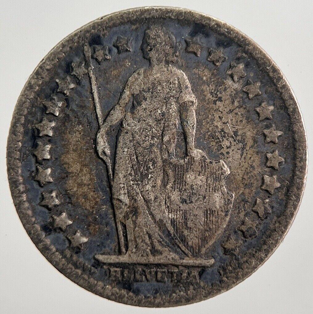 1903 Switzerland 1/2 Half Franc Silver Coin | Collectable Grade | a527