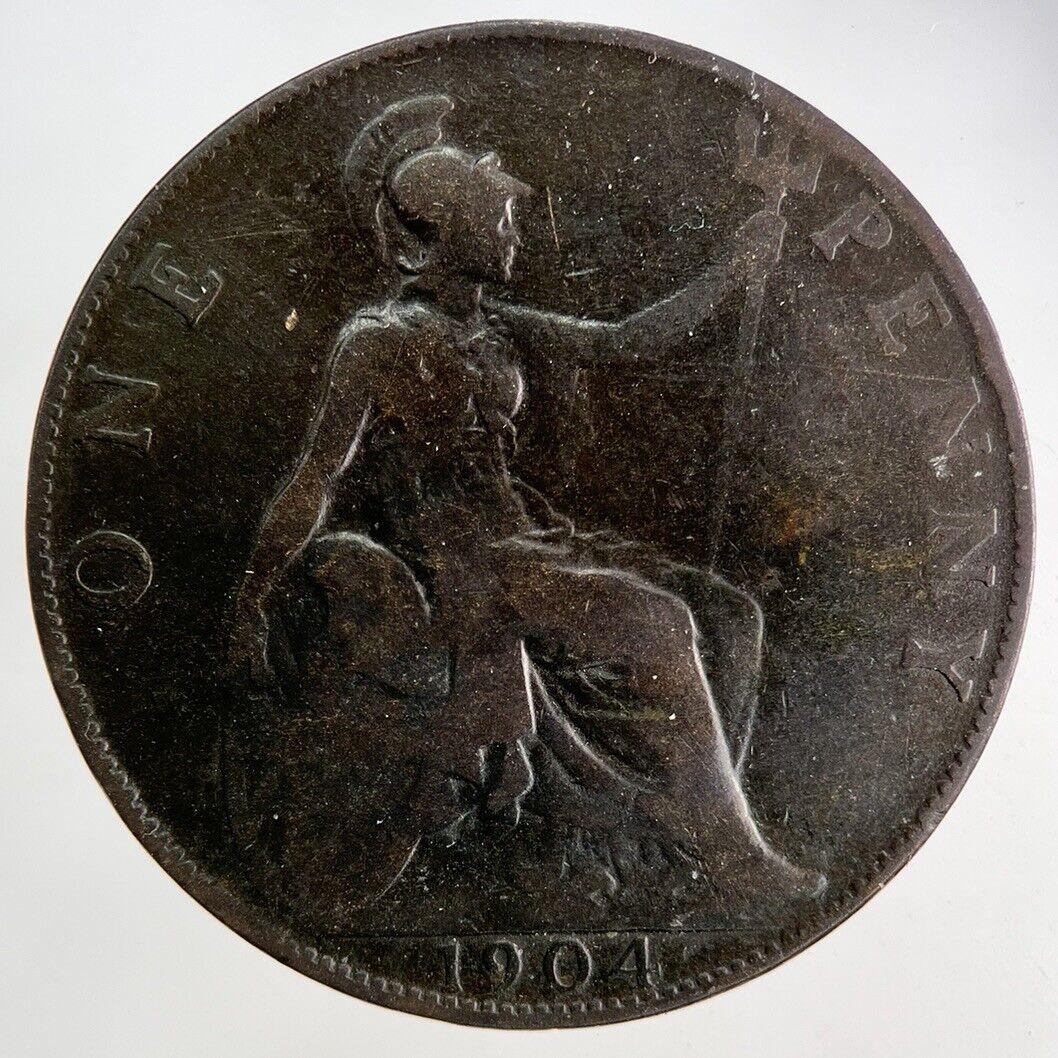 1904 Edward VII One Penny Coin | Collectable Grade